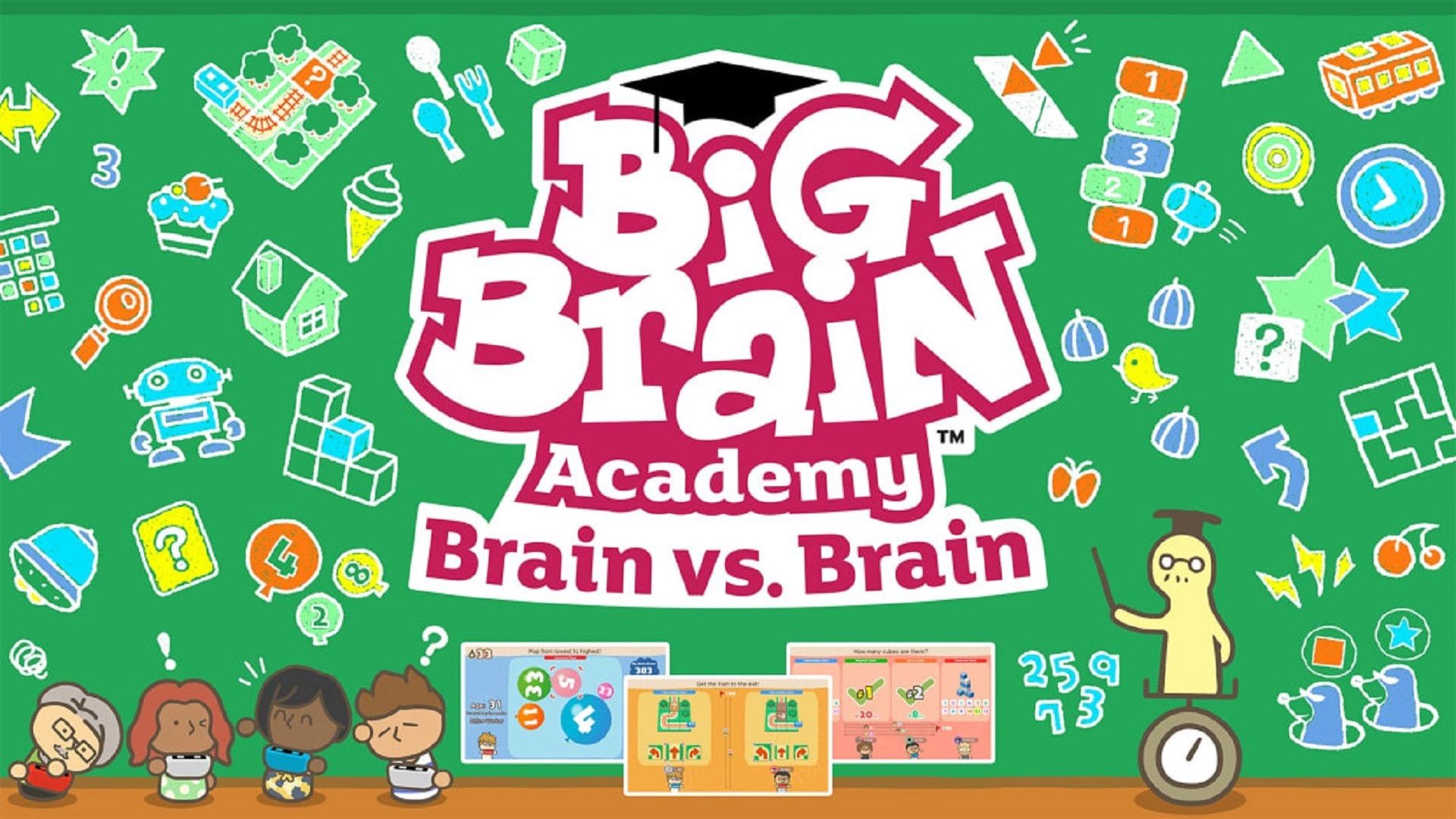 Обзор: Big Brain Academy: Brain vs. Brain